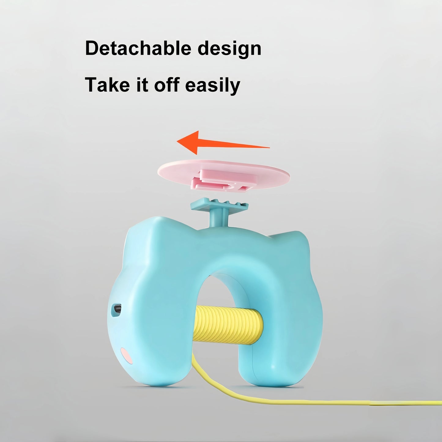 New Type of Electric Cat Toy with 2 Ropes Smart Hanging Door Auto Swing Feather Toy A Self-entertainment and Cat-teasing Wonder