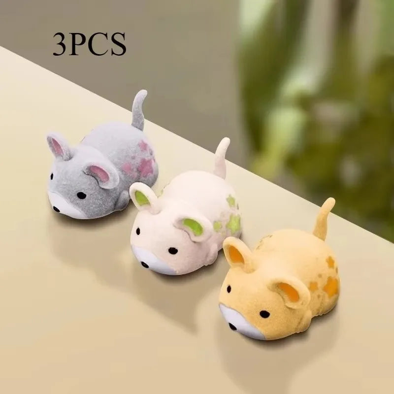 Interactive Cat Toy Electric Cat Toy Mouse Interactive Electric Hamster Cat Toys Self-Moving Obstacles Avoid Pet Supplies